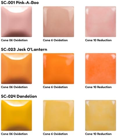 Mayco Stroke & Coat Wonderglazes 12-Color Set #2, 12 Pints - Image 3
