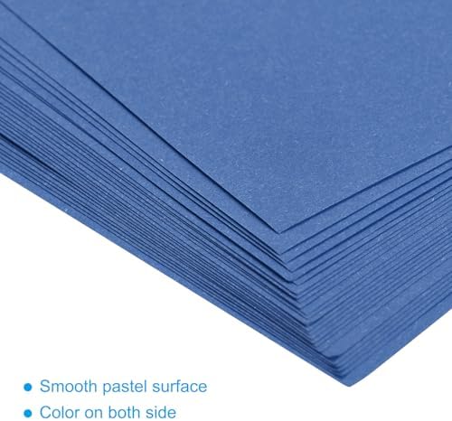 MECCANIXITY 100 Sheet Origami Paper Double Sided Navy Blue 5.5 x 5.5 Inch Square Sheet for Art Craft Project, Beginners, Gifts Decor - Image 4