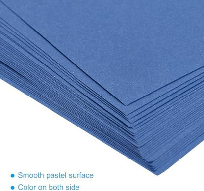 MECCANIXITY 100 Sheet Origami Paper Double Sided Navy Blue 5.5 x 5.5 Inch Square Sheet for Art Craft Project, Beginners, Gifts Decor - Image 4