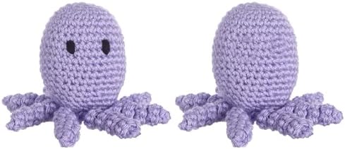 LEISURE ARTS - Crochet Kit, Pudgies Olive The Octopus, 3", Crochet Kit for Beginners, Complete Kit, Animal Kits, Animal DIY Amigurumi Kits - Image 6
