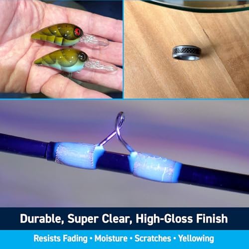 TotalBoat Clear Acrylic UV Resin Kit with UV Cure Light - 200g - Image 5