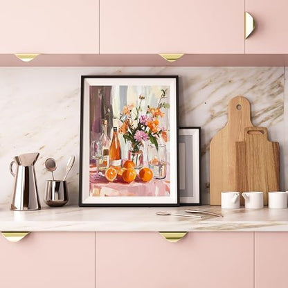5DDIYART Paint by Numbers for Adults Beginner, Citrus Breakfast Table Paint by Number Kits on Canvas Without Framed,Paint by Easy Acrylic Painting Home Wall Decor 16x20inch - Image 2