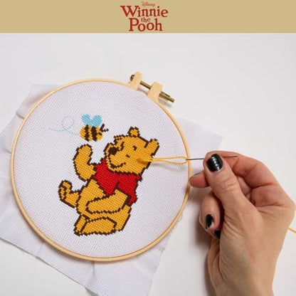 Innovative Designs Disney Winnie The Pooh Cross Stitch Kit for Adults and Kids, Easy Cross Stitch Kit, Instruction Manual - Image 6