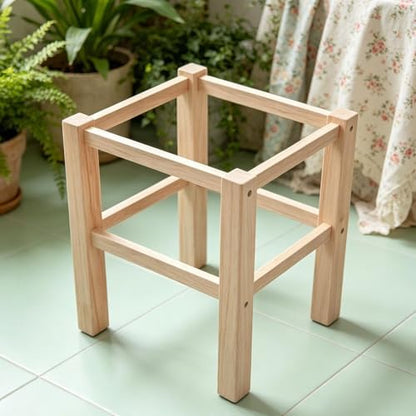 DIY Stool Frame Kit Beginner Friendly Multifunctional Educational - Image 2