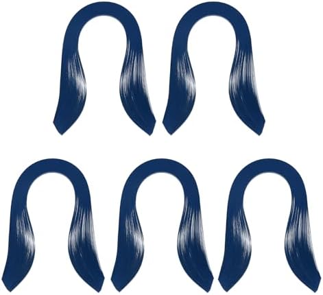 PATIKIL Quilling Strips Paper 600pcs 5mm 39cm Origami Paper Quilling Kits for Art DIY Hand Craft Christmas, Navy Blue by PATIKIL