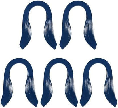 PATIKIL Quilling Strips Paper 600pcs 5mm 39cm Origami Paper Quilling Kits for Art DIY Hand Craft Christmas, Navy Blue by PATIKIL