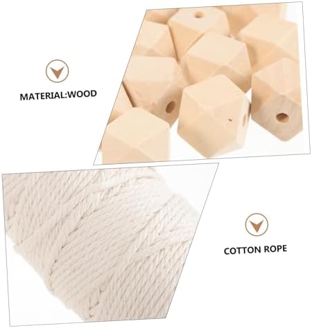 PRETYZOOM Macrame Tapestry Craft Kit Complete DIY Tapestry Material Kit Macrame Cords for Adults Home Adornment - Image 4