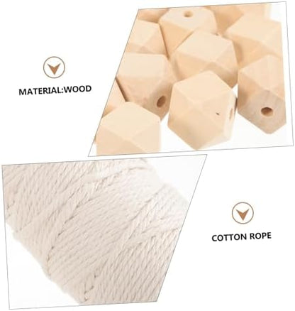 PRETYZOOM Macrame Tapestry Craft Kit Complete DIY Tapestry Material Kit Macrame Cords for Adults Home Adornment - Image 4
