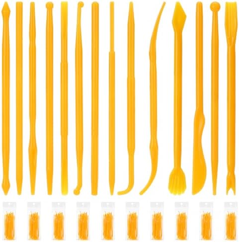 Ferrochef 10 Set 140 Pcs Clay Tools, Plastic Sculpting Tools, Classic Style by Ferrochef