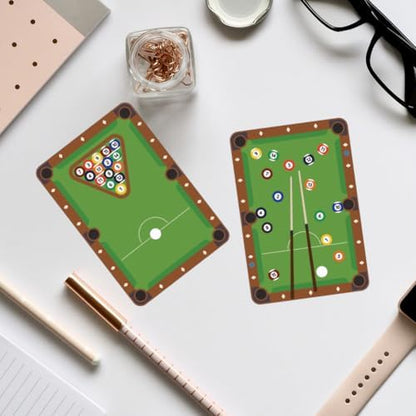 Billiard Table Cutting Dies Billiard Balls Carbon Steel Die Cuts Stencils Blessing Card Scrapbooking Embossing Template Dies for Birthday Greeting Card Making Album Photo Decor - Image 3