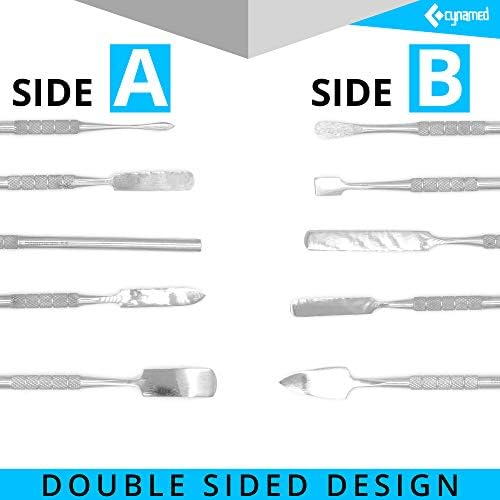 CYNAMED 5PC Spatula Wax & Clay Sculpting Tool Set - Image 4