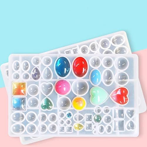 Cabochon Mold Resin Jewelry Molds Silicone Molds for Resin - Image 4