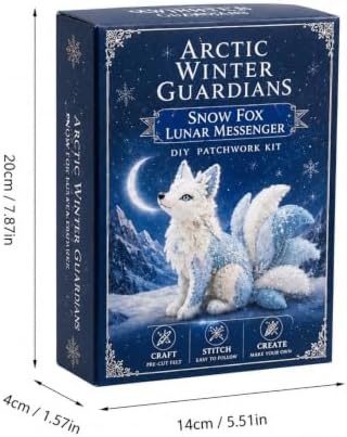 DIY Patchwork Animal Kit,All-In-One Creative Handmade Sewing Kit for Beginners,Craft Lovers - Image 6