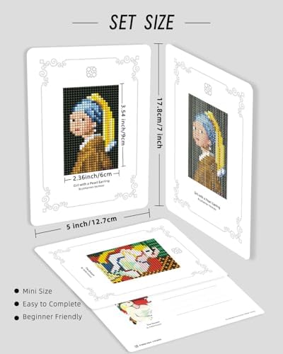 forever young Minigem Classic Diamond Art Kits, 5x7 Inch Postcard-Style - Image 5