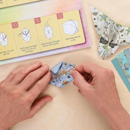 LEISURE ARTS Origami Kit, 60 Folding Sheets, 20 Designs, 61 Piece - Image 7
