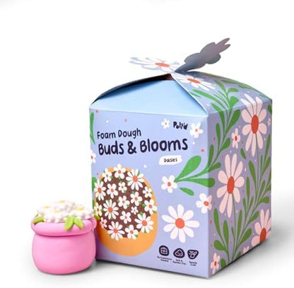 Pott’d Foam Dough Collectibles Air Dry Clay Kit for Adults, DIY Crafts Includes Clay Tools, Colourful Foam Clay, Guides for Mini Food Characters, Plant Projects and Date Night Creations by Pottd