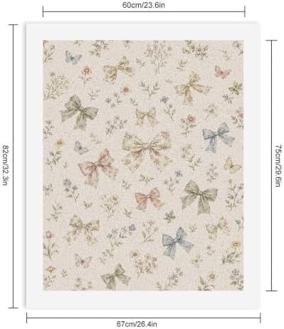 Paint by Numbers Kit for Adults Beginner Art Decor Vintage Bow Floral - Image 2