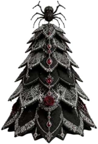2026 New Christmas & Halloween DIY Quilted Fabric Tree Kit, 3D Layered Sewing Craft Set for Beginners, Christmas Tree Quilt Kit, Handmade Tabletop Holiday Decor, Gift for Craft Lover by Unknown