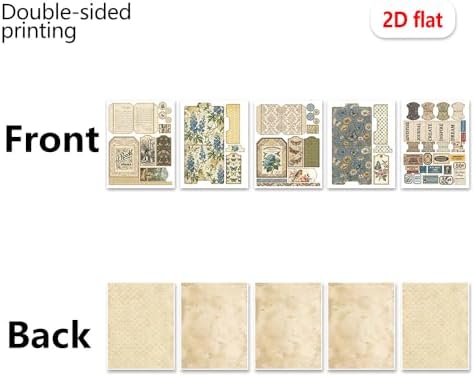 XINPOCUT Birthday Card/Gift Card Holder Mini Project,Folio Booklet Craft Kit, Junk Journal Kit, Scrapbooking Supplies, Journaling Decor, Mini Folio Writer Folder Project, Arts & Crafts Gifts - Image 3