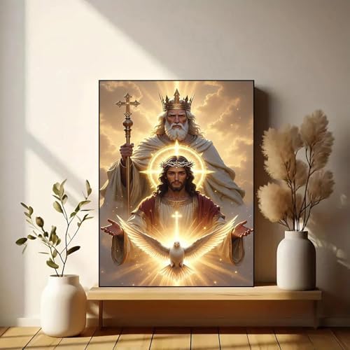 Xylogist Jesus Diamond Art Kits for Adults 12x16 Inch - Image 3