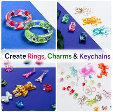ESAM Group Deluxe UV Resin Jewelry Making Kit for Kids, Teens & Beginners - Image 5