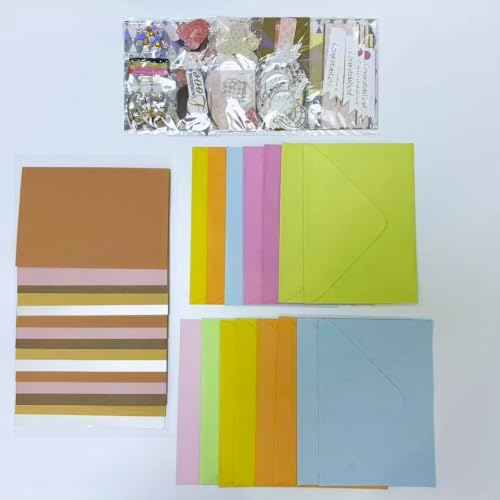 Huralona Greeting Card Making Supplies Envelope Kit Gift Anniversary Craft - Image 5