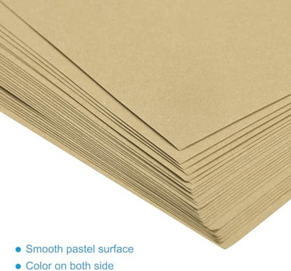 MECCANIXITY 100 Sheet Origami Paper Double Sided Khaki 3x3 Inch Square Sheet for Art Craft Project, Beginners, Gifts Decor - Image 4