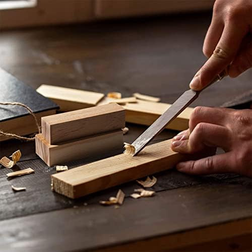 40PCS Basswood Carving Blocks, 6x1x1 inch Unfinished Wood Blocks for Crafts, Unfinished Wood Squares Wooden Blocks for Arts and Crafts - Image 6