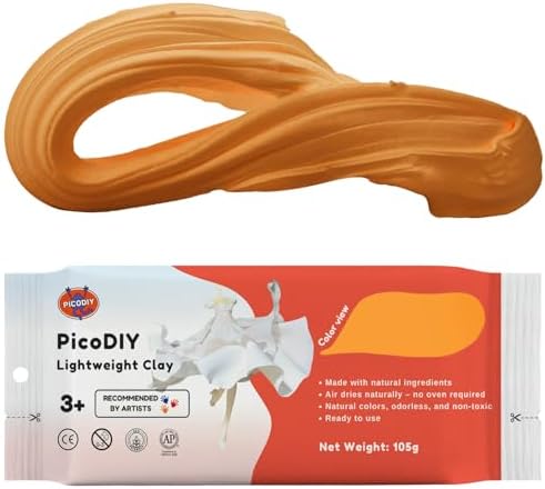 Air Dry Clay Lightweight, Flexible Modeling Clay for Adults Arts and Crafts by Unknown