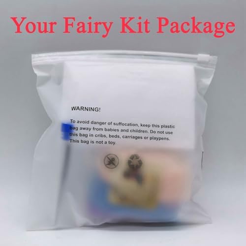 White and Green Wing Elves Needle Felting Kits Friendly Instruction DIY Craft Kit for Beginners - Image 7