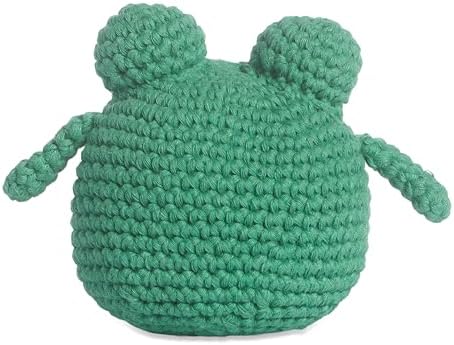 Red Heart Amigurumi Yarn Kit for Beginners, Franco The Frog - Image 5