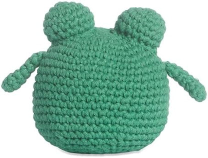 Red Heart Amigurumi Yarn Kit for Beginners, Franco The Frog - Image 5