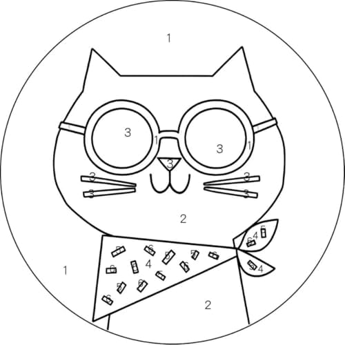 CELCRAFTIQUE Punch Needle Kits for Adults Beginner, Tool with Punch Needle Fabric, Hoops, Yarns and Sewing Needles (Lemon Cat) - Image 7