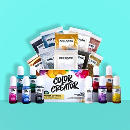 Alumilite Color Creator Premier Gift Pack Mica Powder, 20-Color Pack - Image 2