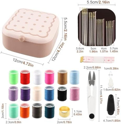 Sewing Kit for Adults and Beginners, 41PCS Needle & Thread Supplies - Image 7
