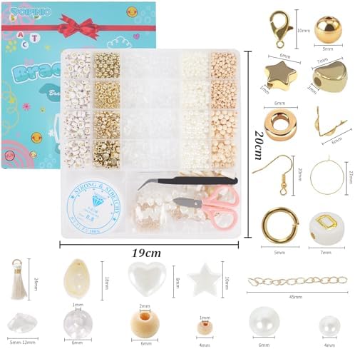Jewelry Making Supplies Kit, Bracelet Making Kit, Natural Stone Beads - Image 3