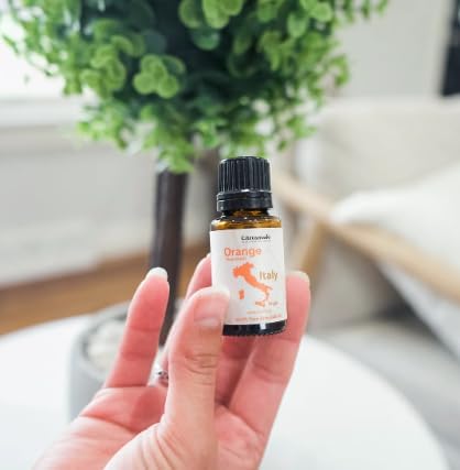Nature Packaged Orange Essential Oil - Direct from Citrusmade in Sicily- Aceite de Naranja Dulce for Home Care, Skincare $ Aromatherapy - Premium Therapeutic Grade (15ml)