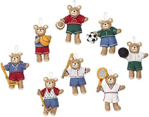 Bucilla Sports Bears Felt & Sequin Kit (86988E) by Bucilla