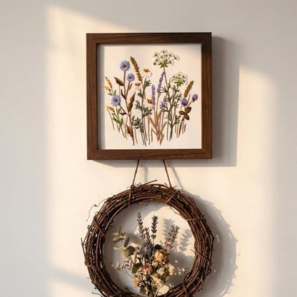 Herdiese Embroidery Kit for Beginners with 3 Floral Patterns - Image 6