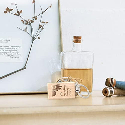 20 Pieces Blank Wooden Key Chain - Image 5