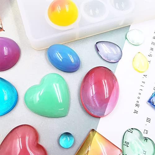 Cabochon Mold Resin Jewelry Molds Silicone Molds for Resin - Image 5