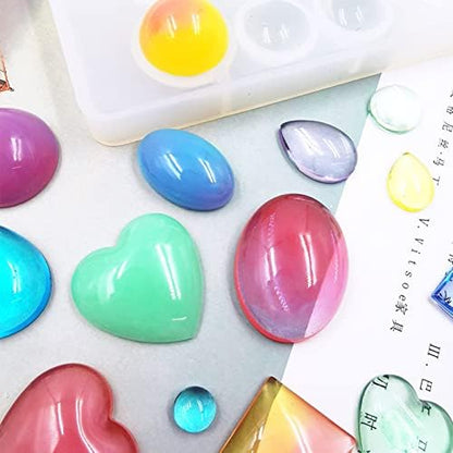 Cabochon Mold Resin Jewelry Molds Silicone Molds for Resin - Image 5