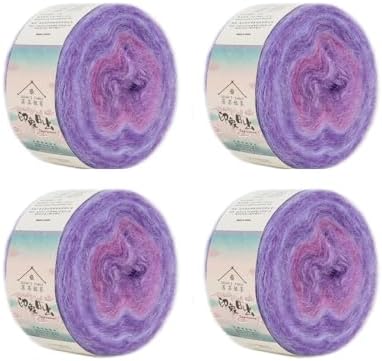 Dawn Impression Yarn - 4 Pack 100g - Purple Mist by Susan%E2%80%98sFamily