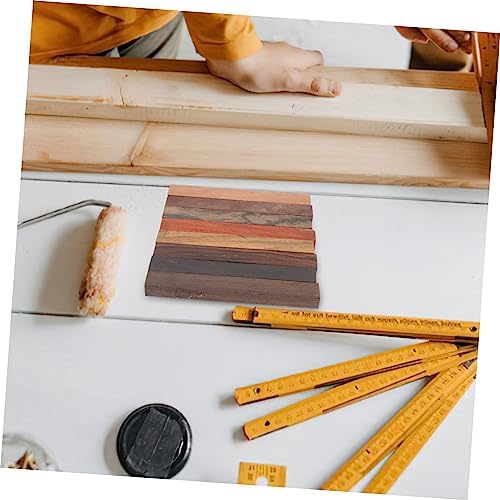 DOITOOL 1set Exotic Wood Blanks for Woodturning DIY Crafting Pen Making Kit Unfinished Craft Wood with Unique Patterns for Creative Projects and 8pcs - Image 4