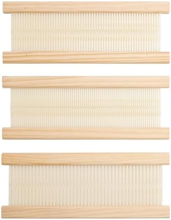 WILLOWDALE 3pcs 12-in Heddles (with 45/60/75 Sticks) for Rigid Heddle Loom by WILLOWDALE
