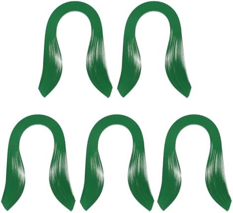 PATIKIL Quilling Strips Paper 600pcs 5mm 39cm Origami Paper Quilling Kits for Art DIY Craft Christmas, Dark Green by PATIKIL