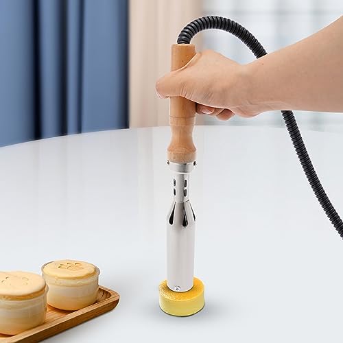 SNKOURIN Wood Burning Kit, Electric Branding Iron for Wood, 350W Handheld Wood Stamping Tool for Woodworker and Leather Crafts, Food Branding Iron with Digital Display, Suitable for Beginners,Adults - Image 2