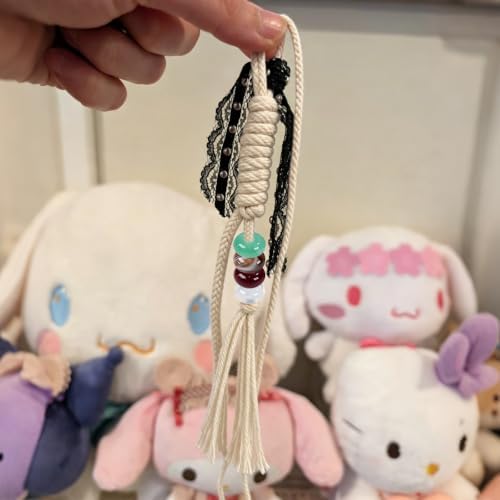 140PCS Large Hole Beads DIY Jewelry Making Kit, 14mm Acrylic Rondelle Multi‑Color Smooth Loose Beads for Keychains Bracelet Necklace Craft Carabiner Bag Charms - Image 5
