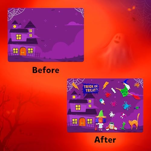 Skillmatics Foil Fun Halloween Craft, Foil Art Activity, Gift for Kids - Image 6