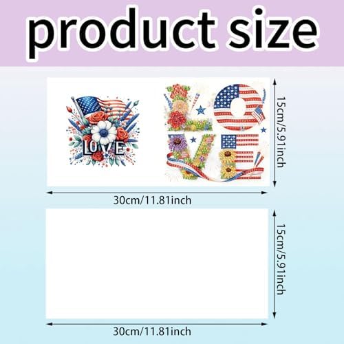 6Pcs Greeting Card DIY Diamond Art Painting Greeting Cards Special Shaped Holiday Blessing Folding Card Kit with Envelopes Arts Crafts for Birthday Festival-LOVE - Image 4